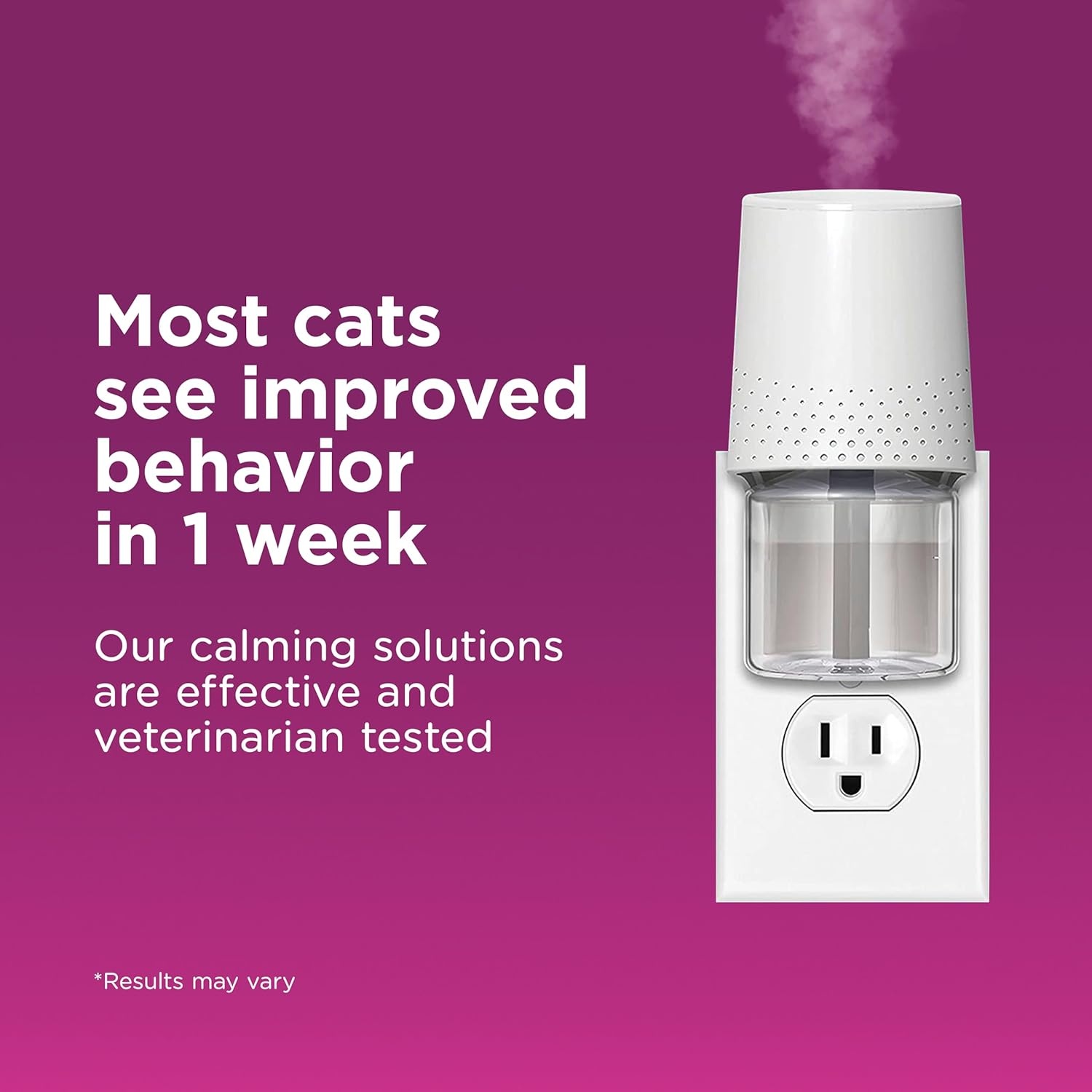 image:imageCOMFORT ZONE Cat Calming Diffuser Refill 2 Pack Cat Calming Pheromone Refills Help Reduce Anxiety Stress Scratching Urine Marking Aggression 30Day Refills 60Day Supply2 Pack