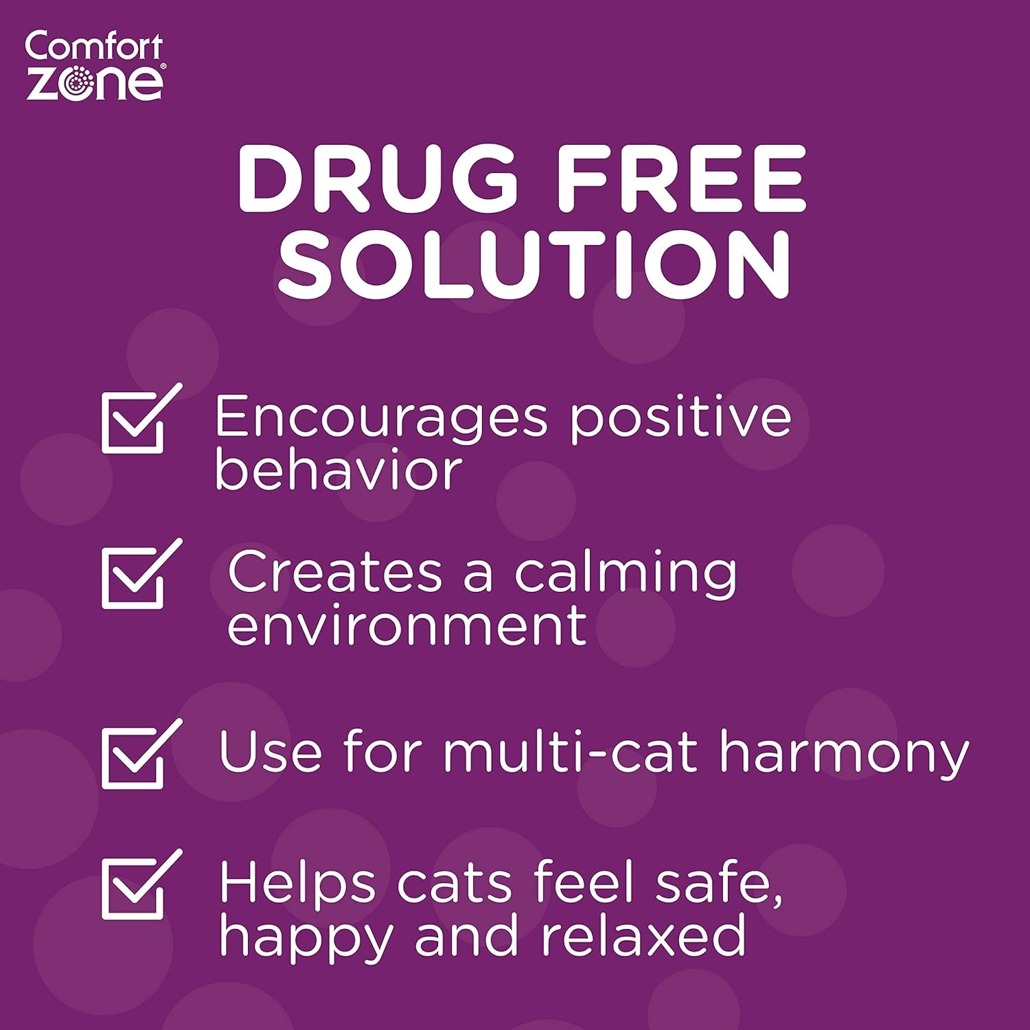 image:imageCOMFORT ZONE Value Kit 3 Multicat Diffusers amp 6 Refills Cat Calming Pheromone Reduce Stress Aggression Fighting Urine Marking Scratching1 Diffuser 1 Refill Pack of 2