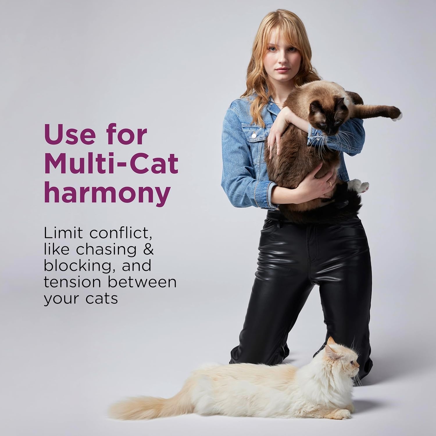 image:imageCOMFORT ZONE Value Kit 3 Multicat Diffusers amp 6 Refills Cat Calming Pheromone Reduce Stress Aggression Fighting Urine Marking Scratching2 Diffusers 2 Refills